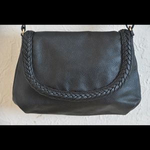 H&M black sling purse